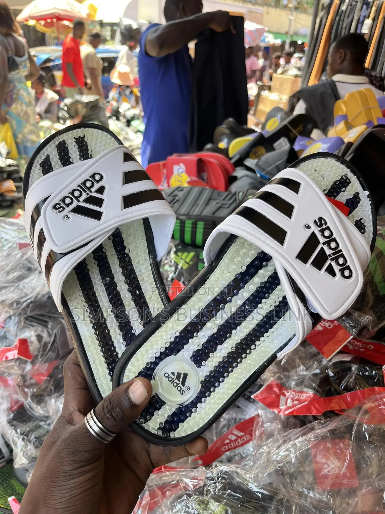 Original Adidas Massaging Slides Available
