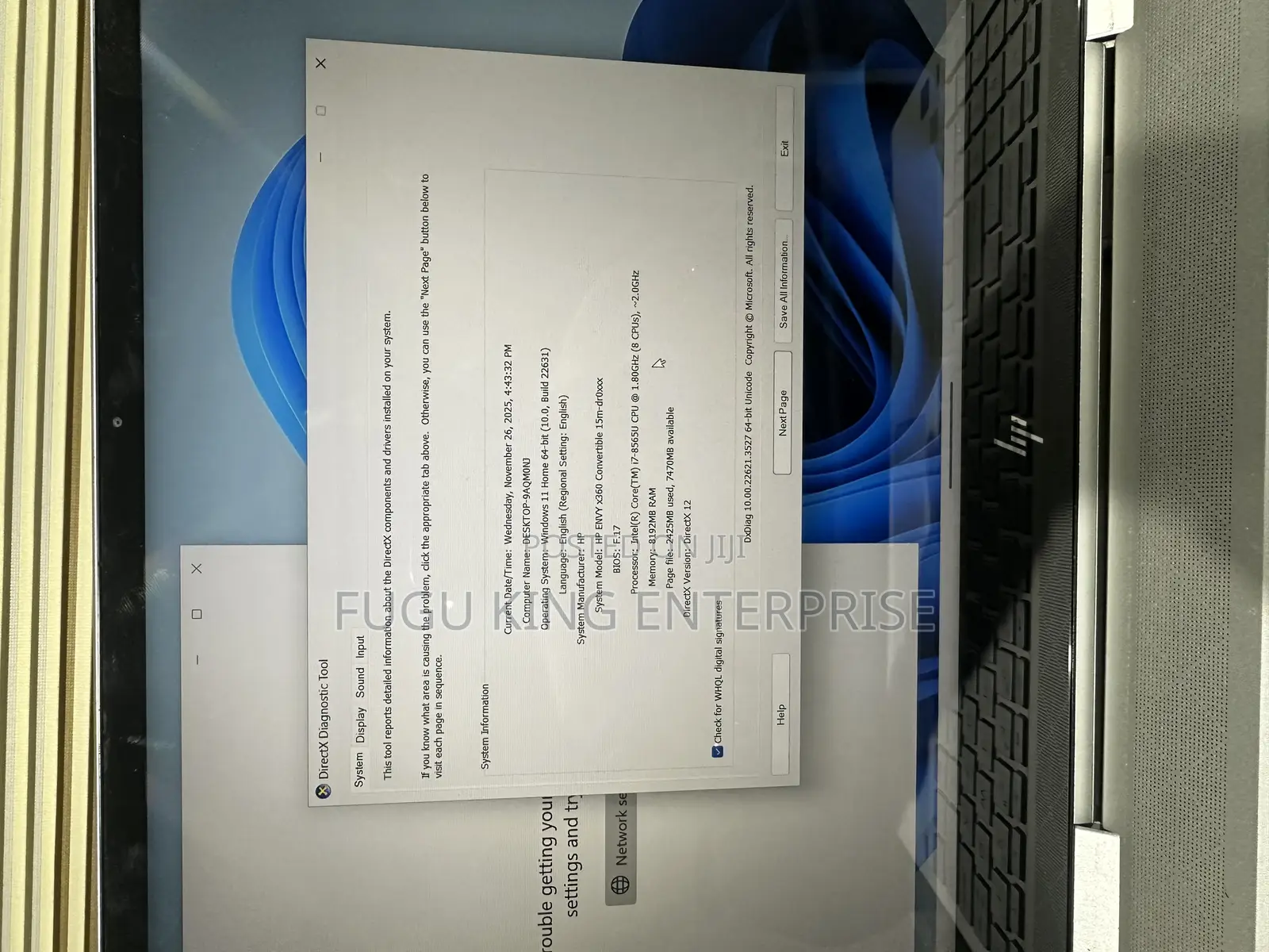 Laptop HP 15 8GB Intel Core I7 SSD 512GB