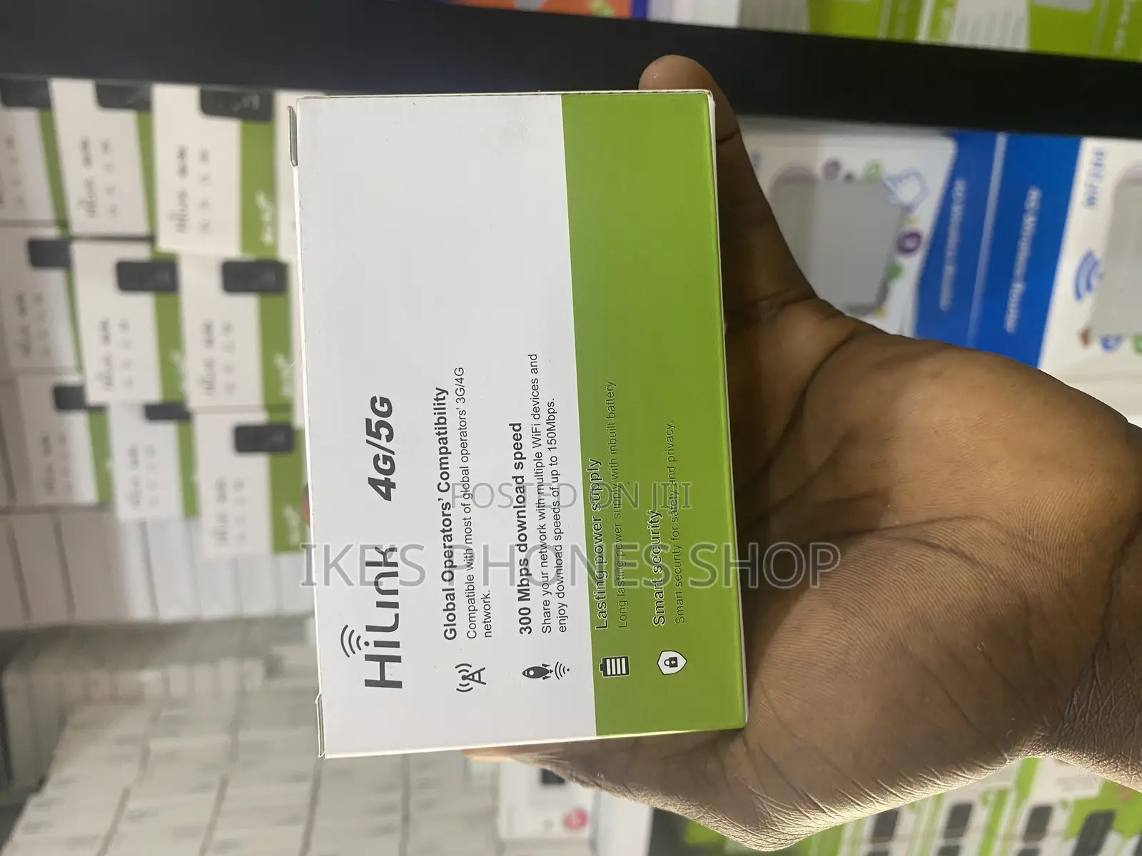 Hilink 4/5g Smart Security and Lasting Power Supply Inbuilt BTT Wi-Fi ...