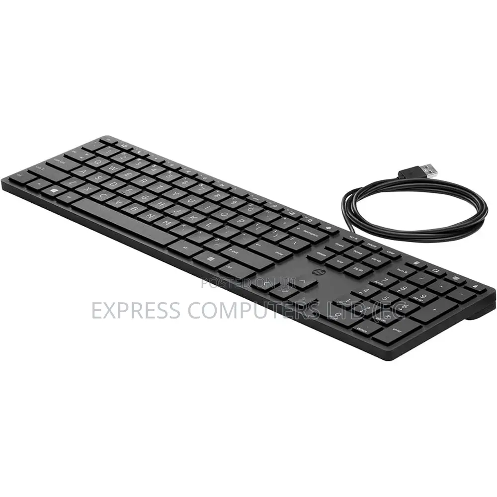 Hp Original Wired () Wired Multimedia Usb Keyboard-From Uk