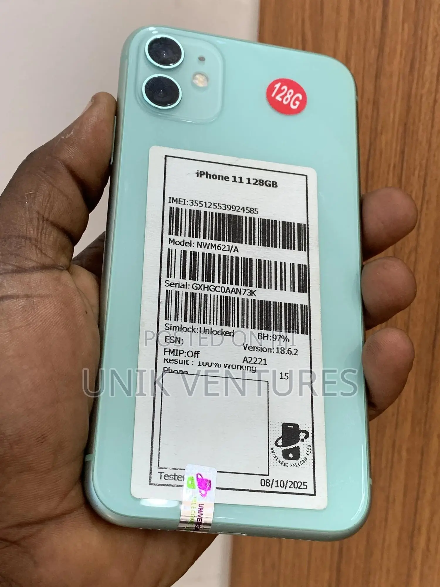 Apple iPhone 11 128 GB Green