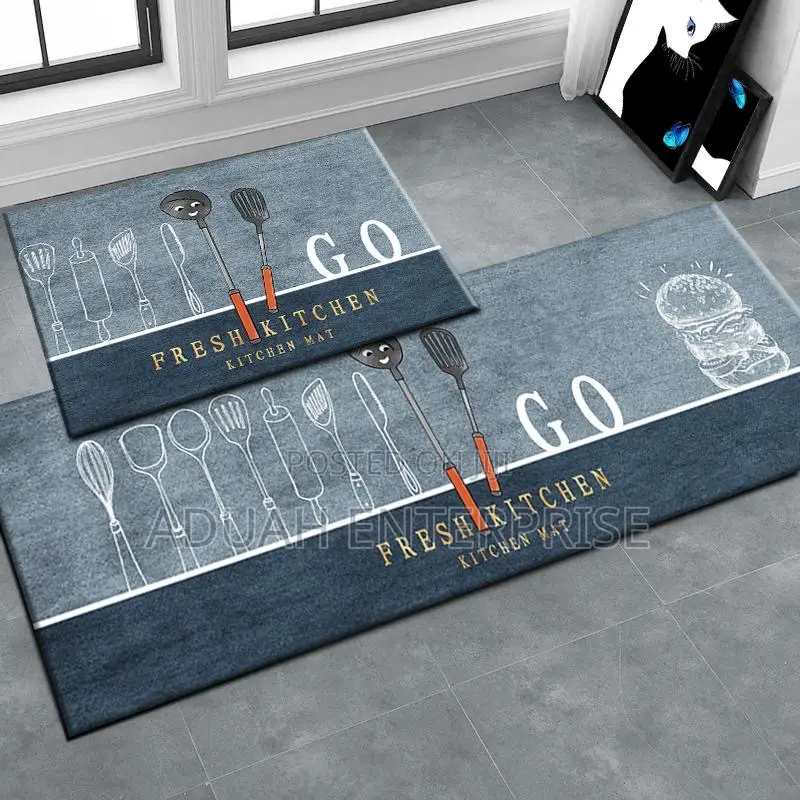 2 in 1 Decor Mat Kitchen and Hall