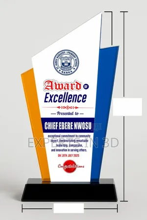 Award Plaque Souvenir