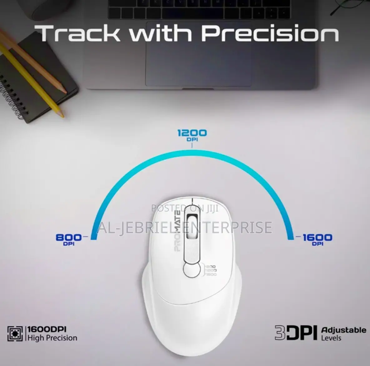 Promate Uniglide Wireless Mouse