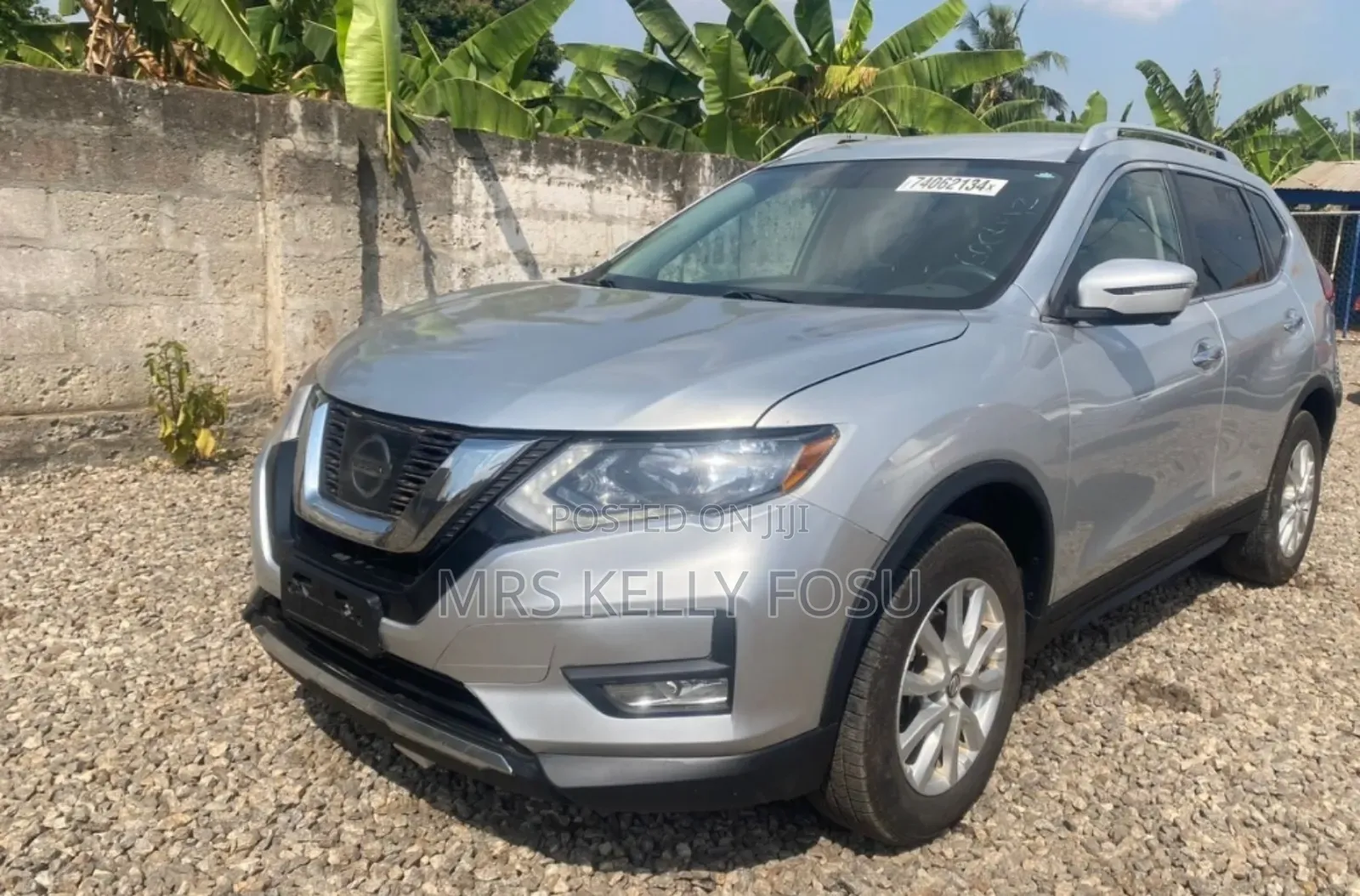 Nissan Rogue SV AWD 2017 Silver