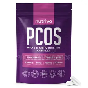 Nutrivo Pcos Myo Inositol D Chiro Inositol - 120 Capsules