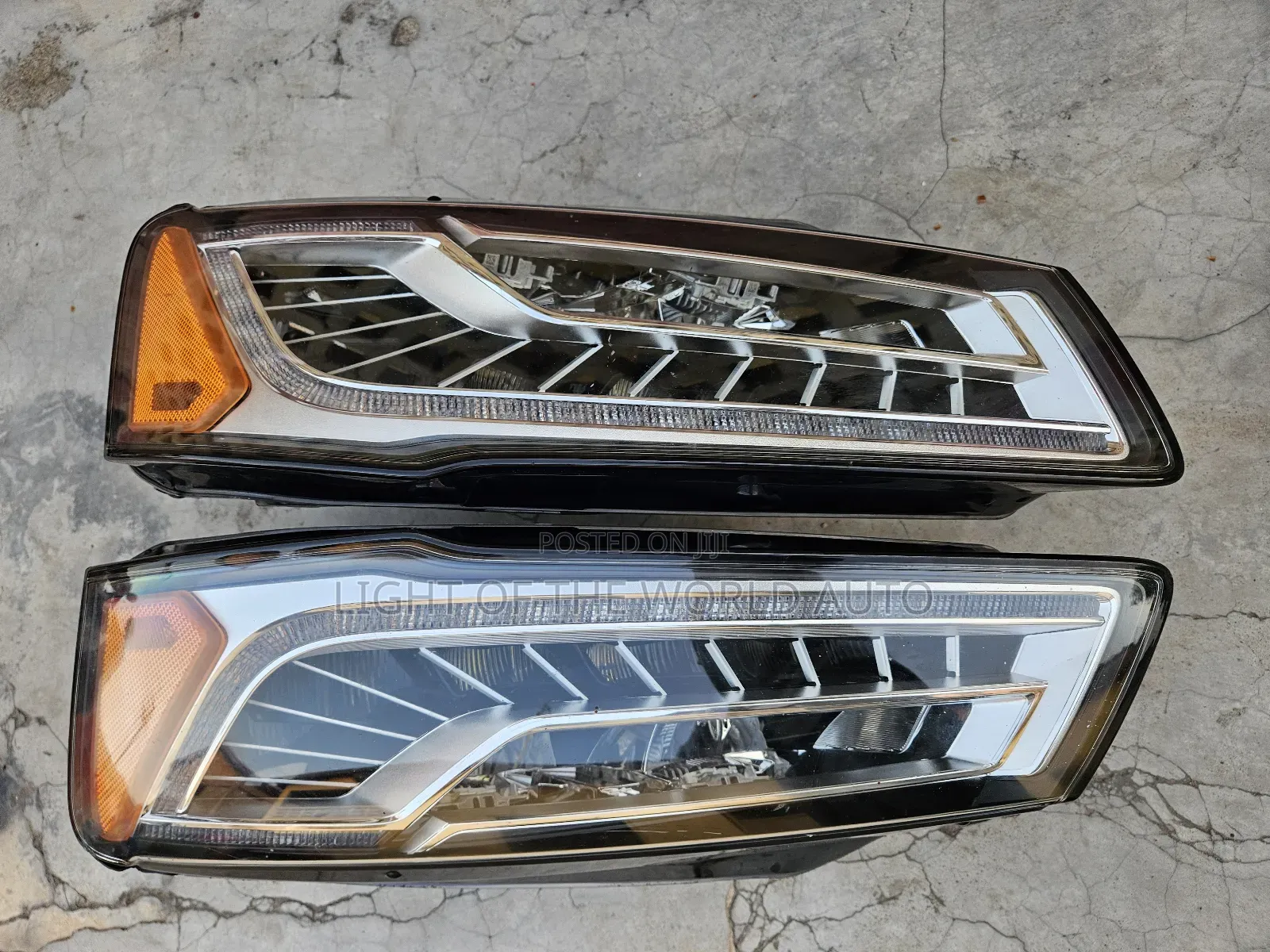 Audi A8 Headlight With Charger Full Led
