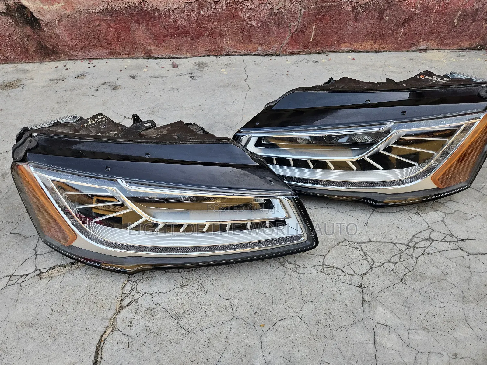 Audi A8 Headlight With Charger Full Led