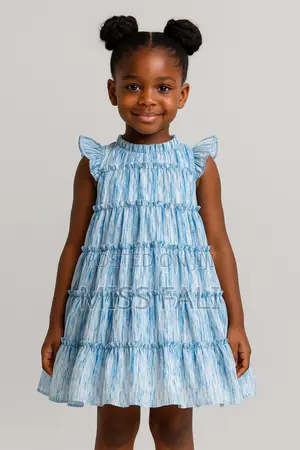 Elegant Flared Tween Dress. 8y