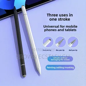 3 in 1 Universal Stylus for iPad and Android Tablets