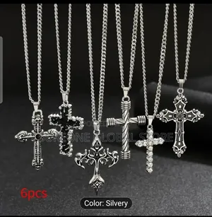 Vintage Mixed Style Silvery Chain Necklaces