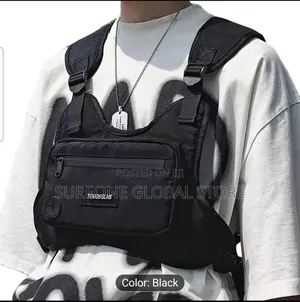 Street Style Vest Bag for Men and Women