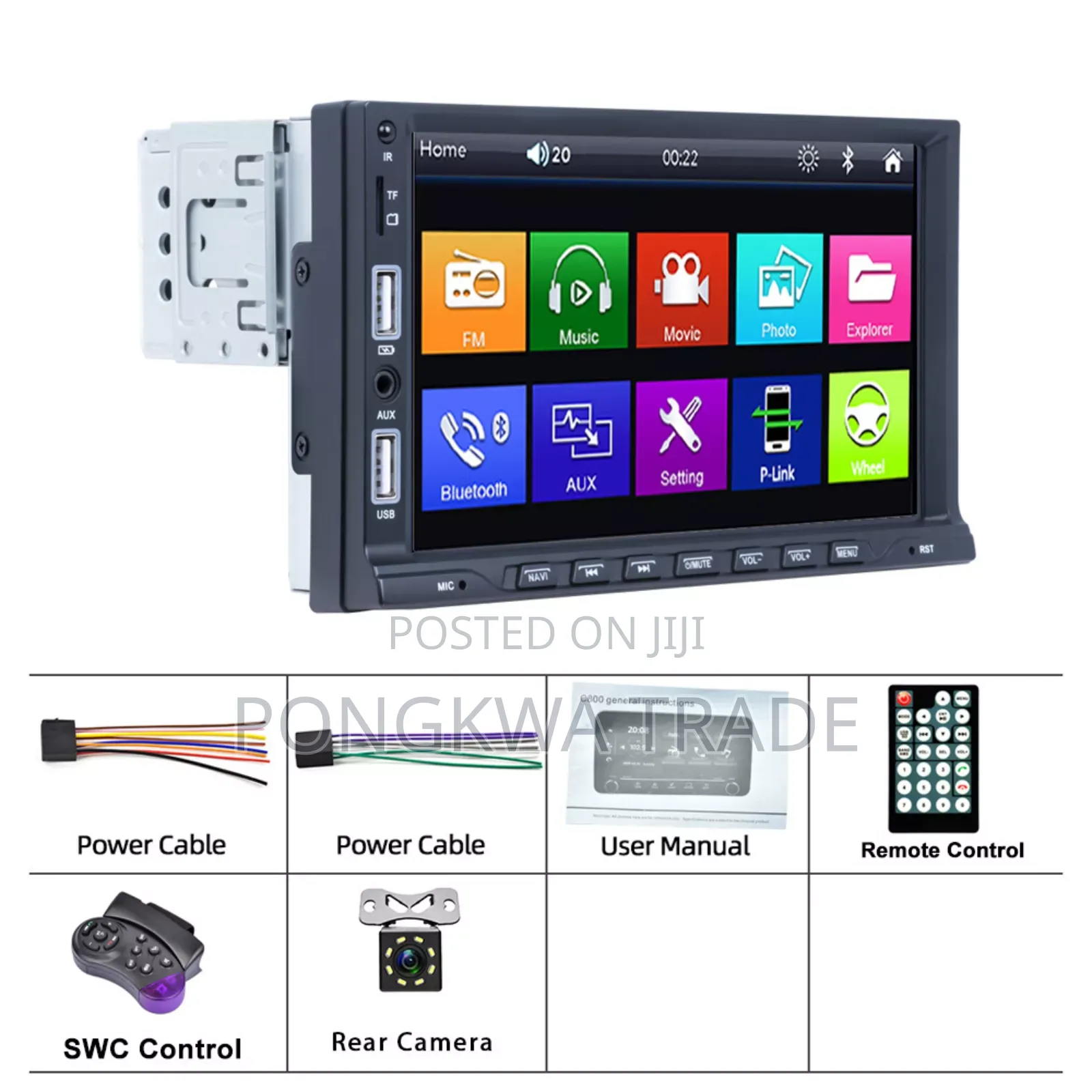 car-multimedia-play-7-inches-with-remote-and-camera-in-kumasi