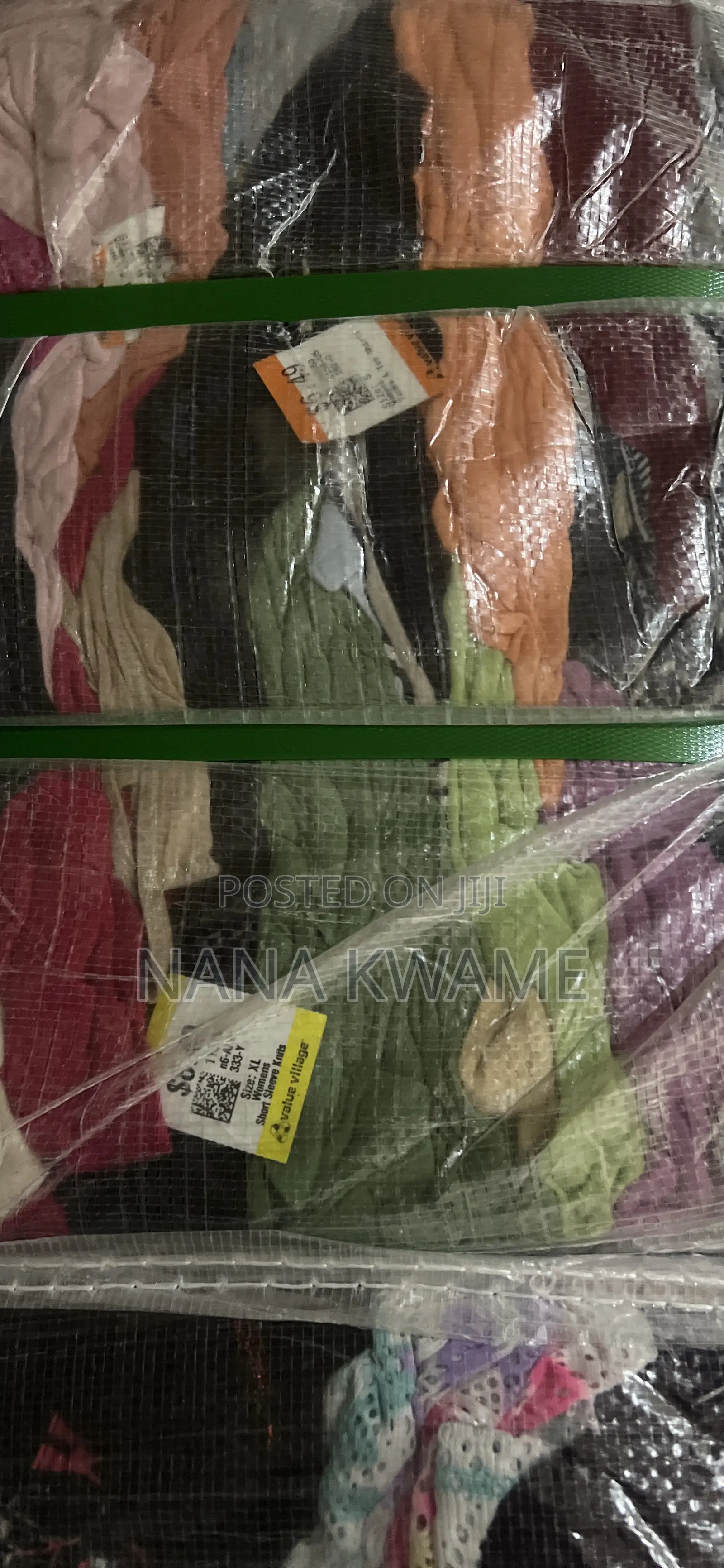 Ladies Cotton T-Shirt Bale