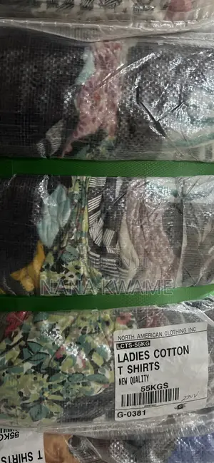 Ladies Cotton T-Shirt Bale