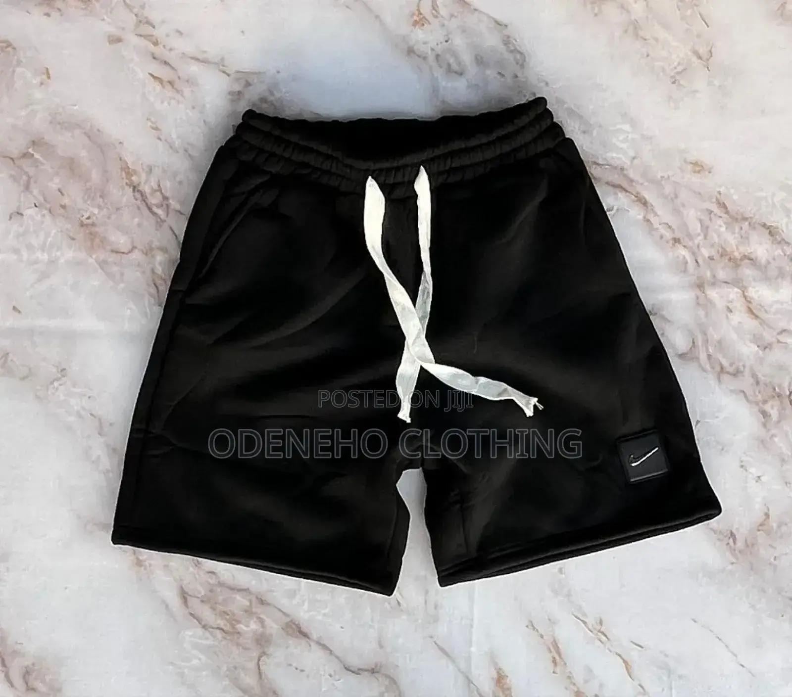 Black Puma Woolen Shorts