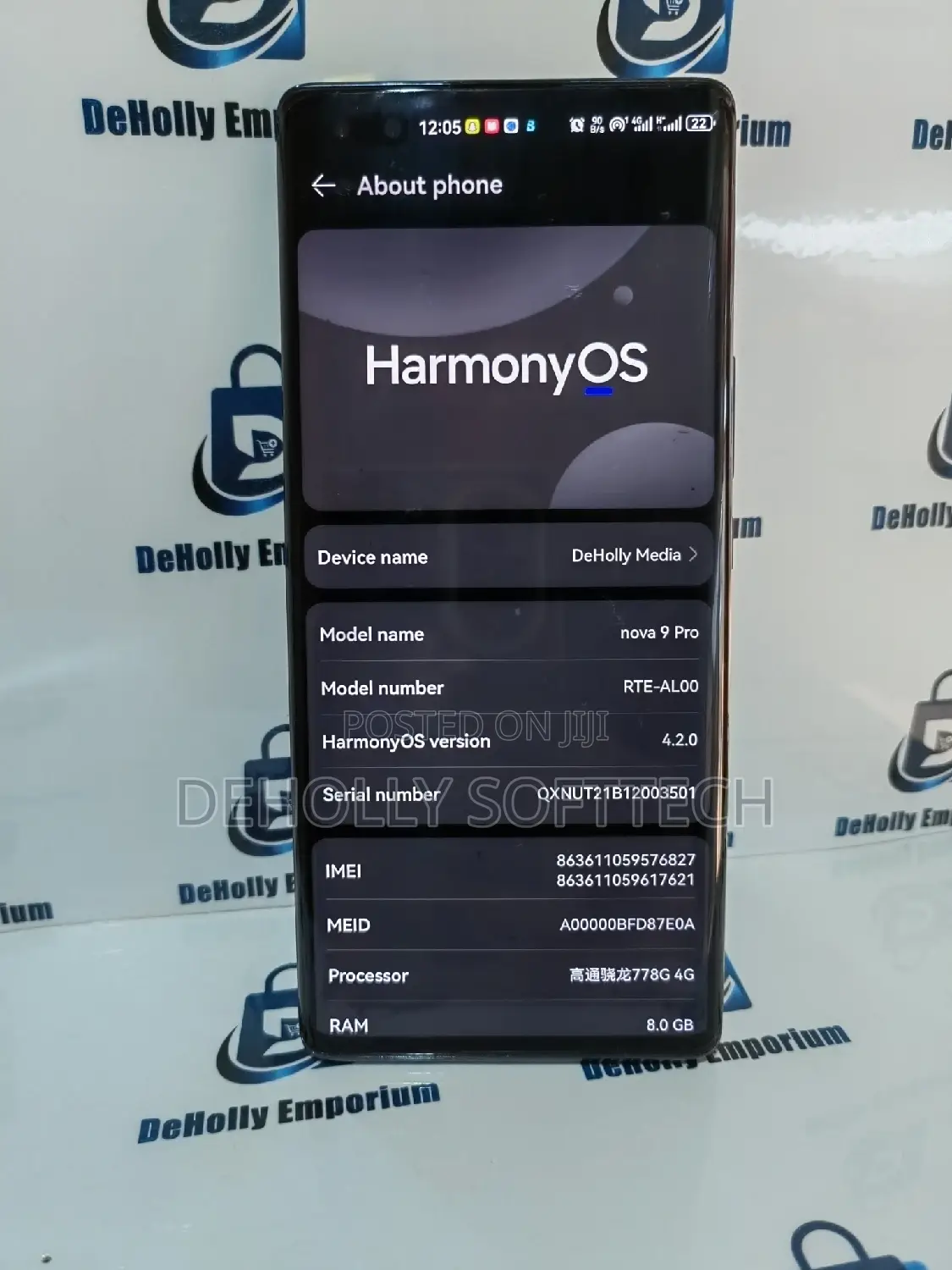 New Huawei nova 9 Pro 128 GB Black