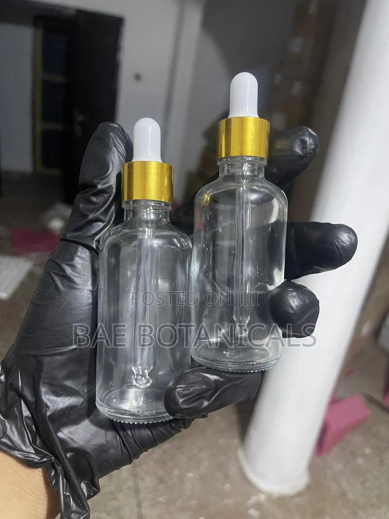 50ml Clear Glass Dropper Bottles