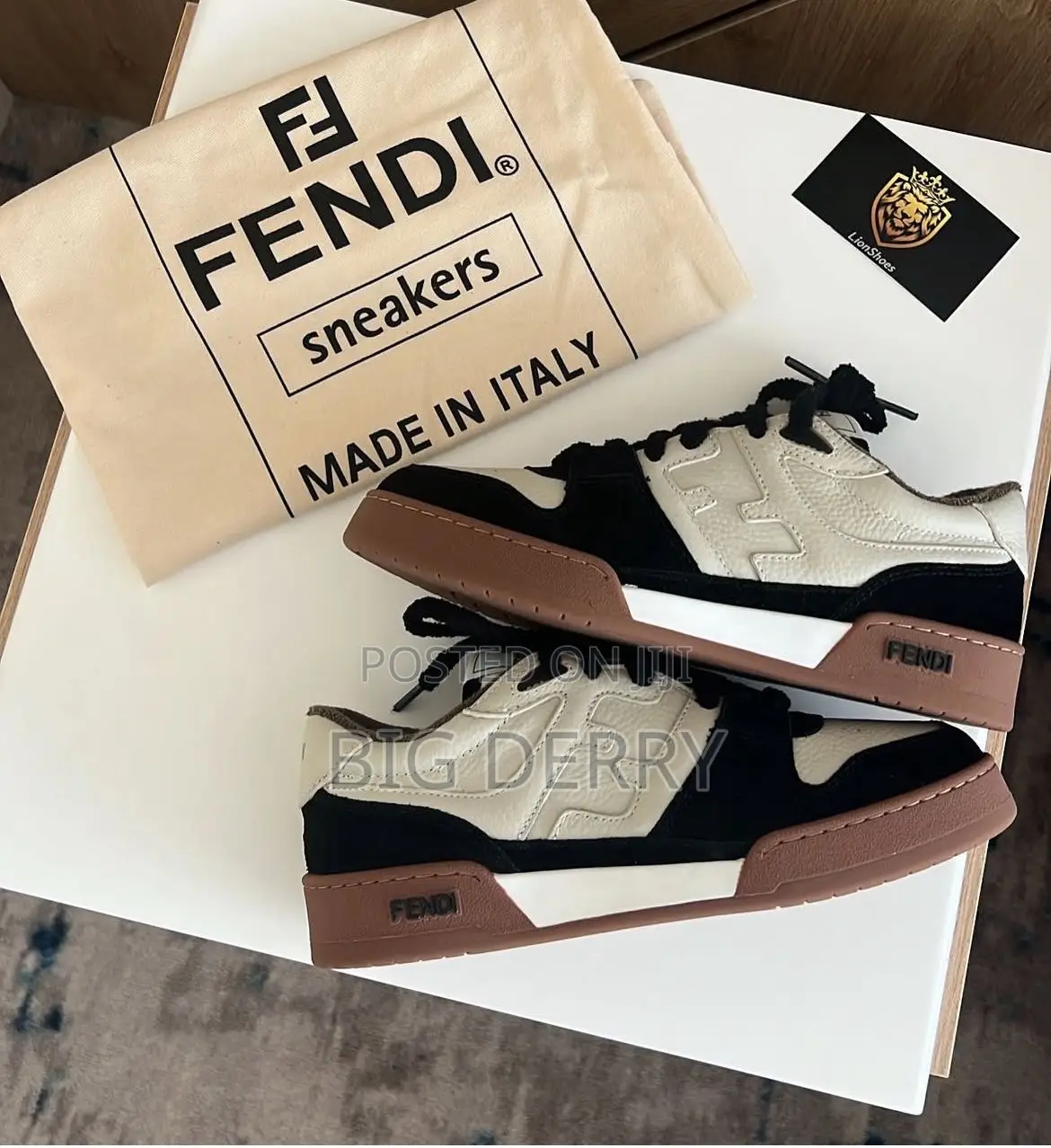 Fendi Match Low Top