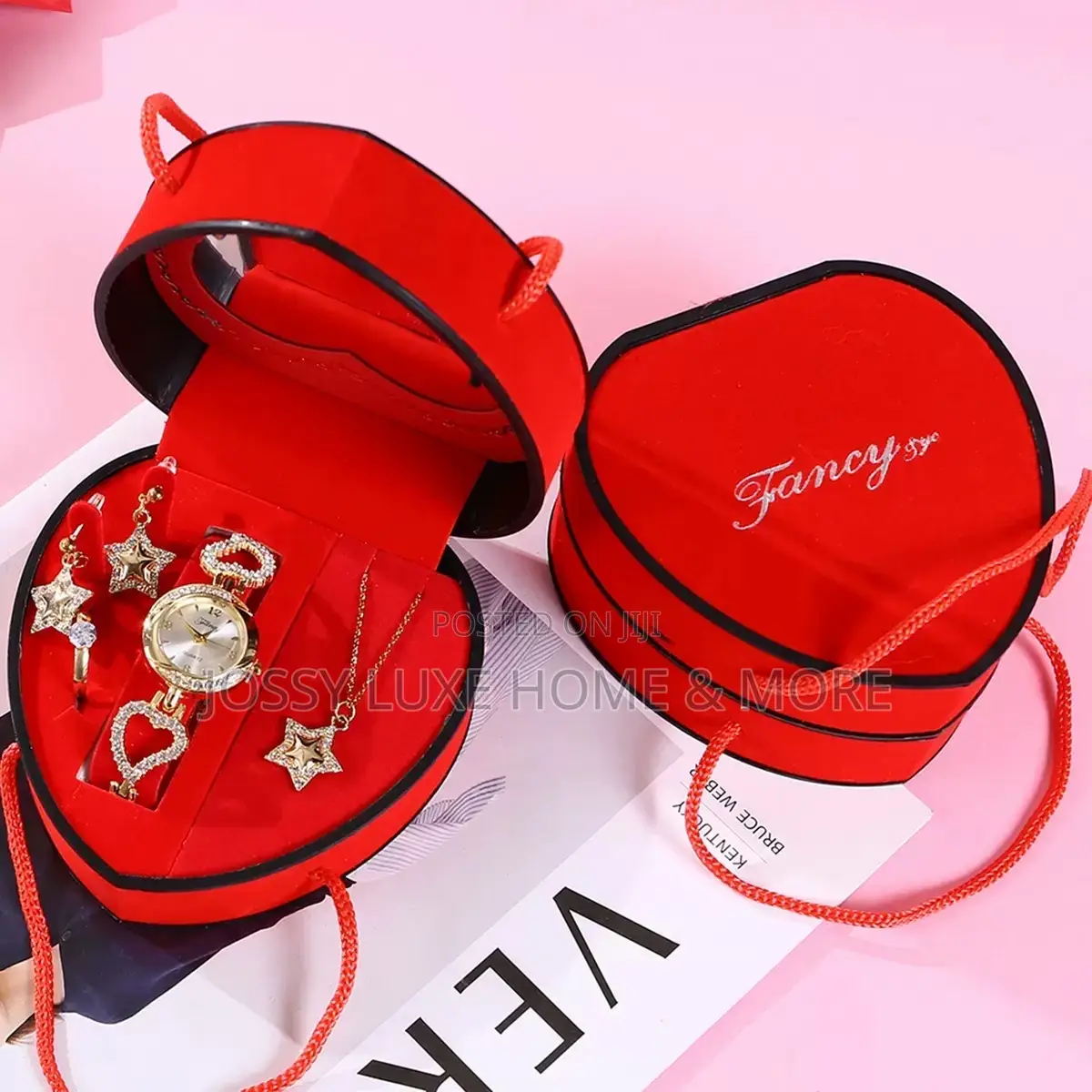 Double Drainage Diamond Watch Love Watch