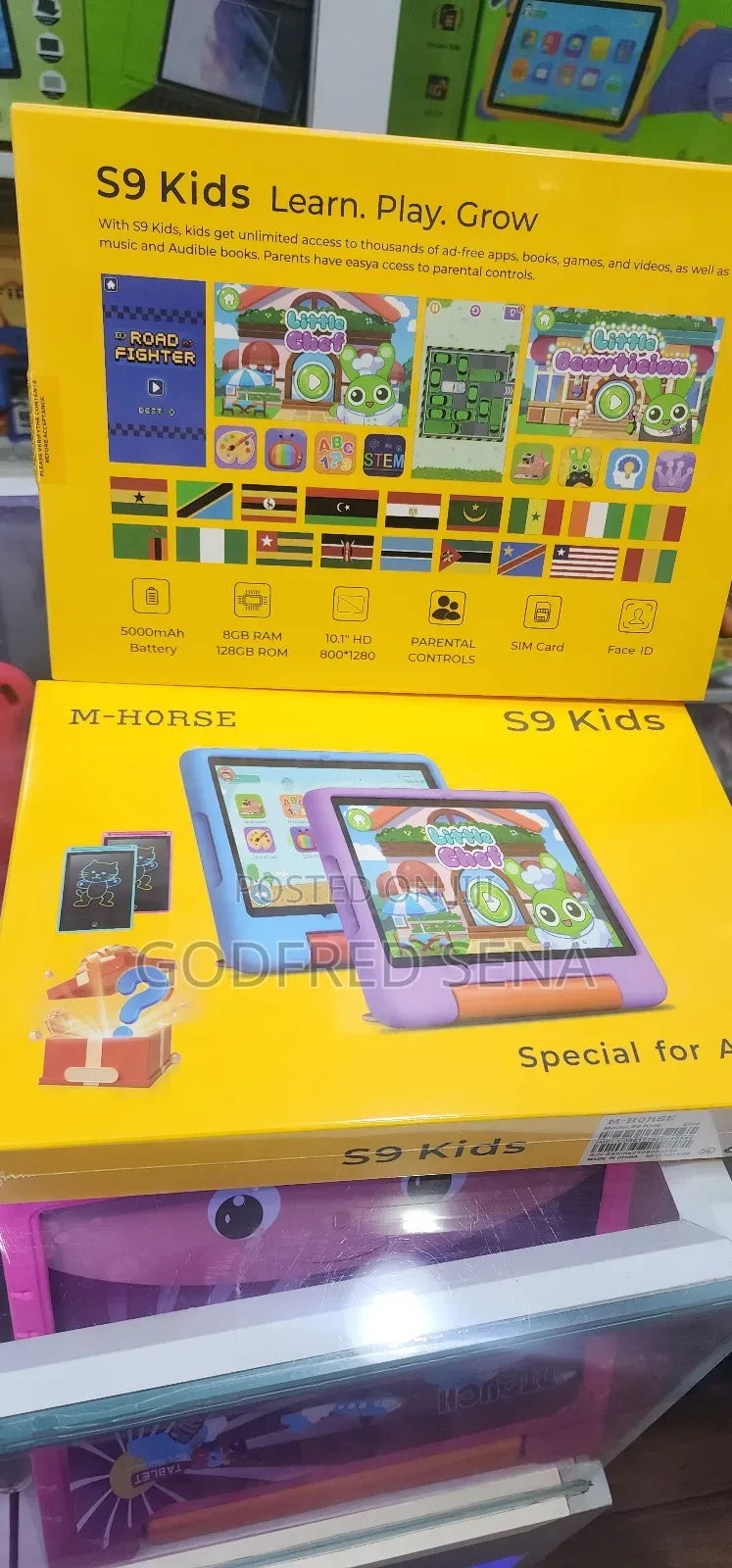 New Tablet 128 GB Blue