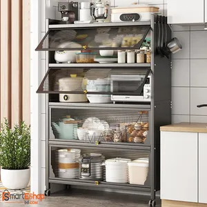 Costway 5 Tier Metal Rack. Multipurpose Rack