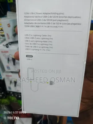 120w iPhone Type C Charger