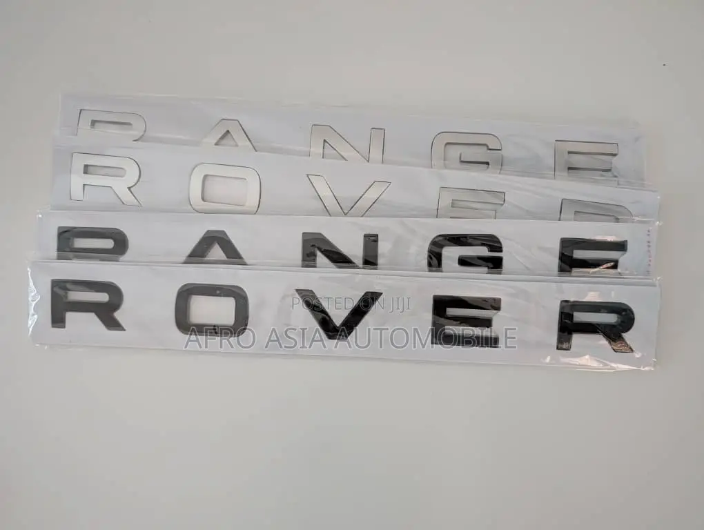 Range Rover Letters