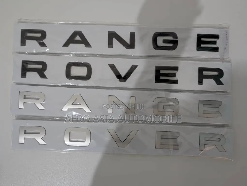 Range Rover Letters