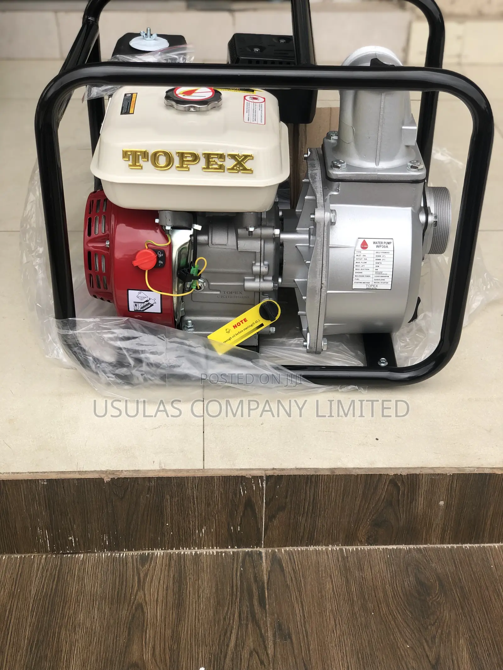3” Topex Water Pump