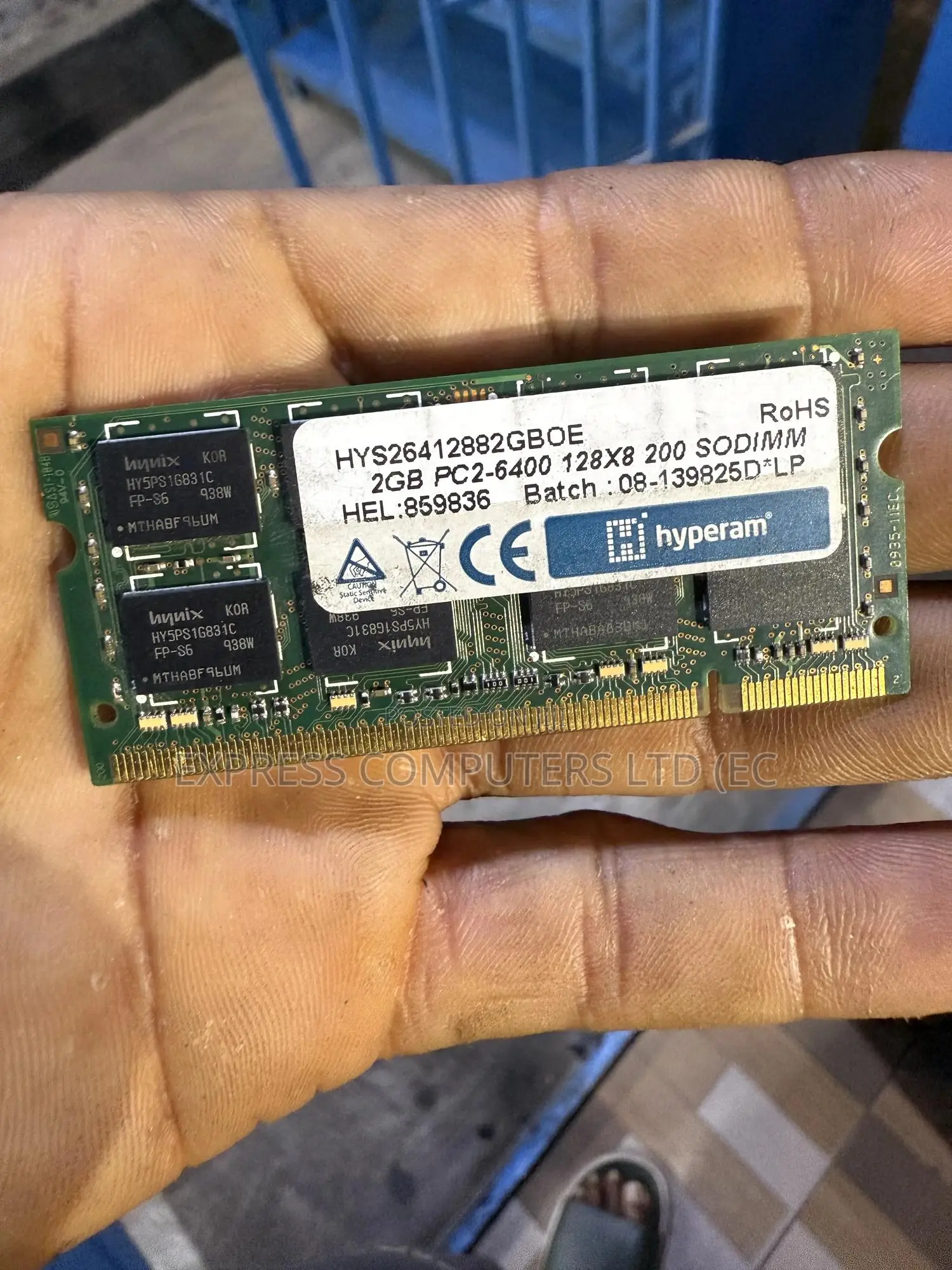 Pc2 / Ddr2 Laptop Memory 2gb Original From Uk