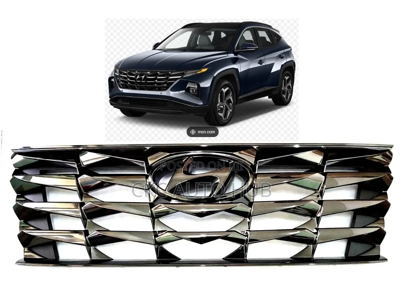 Tucson 2022 2023 Front Grill