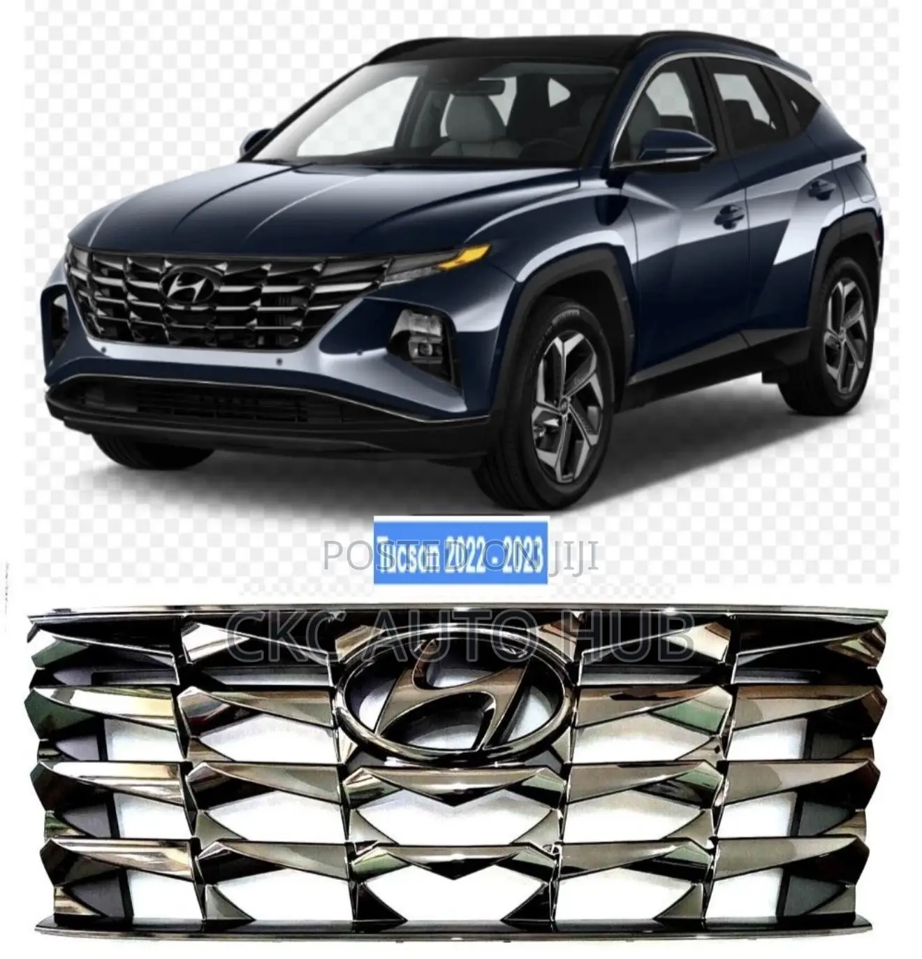 Tucson 2022 2023 Front Grill