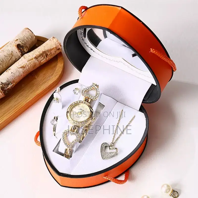 Double Drainage Diamond Watch Love Watch