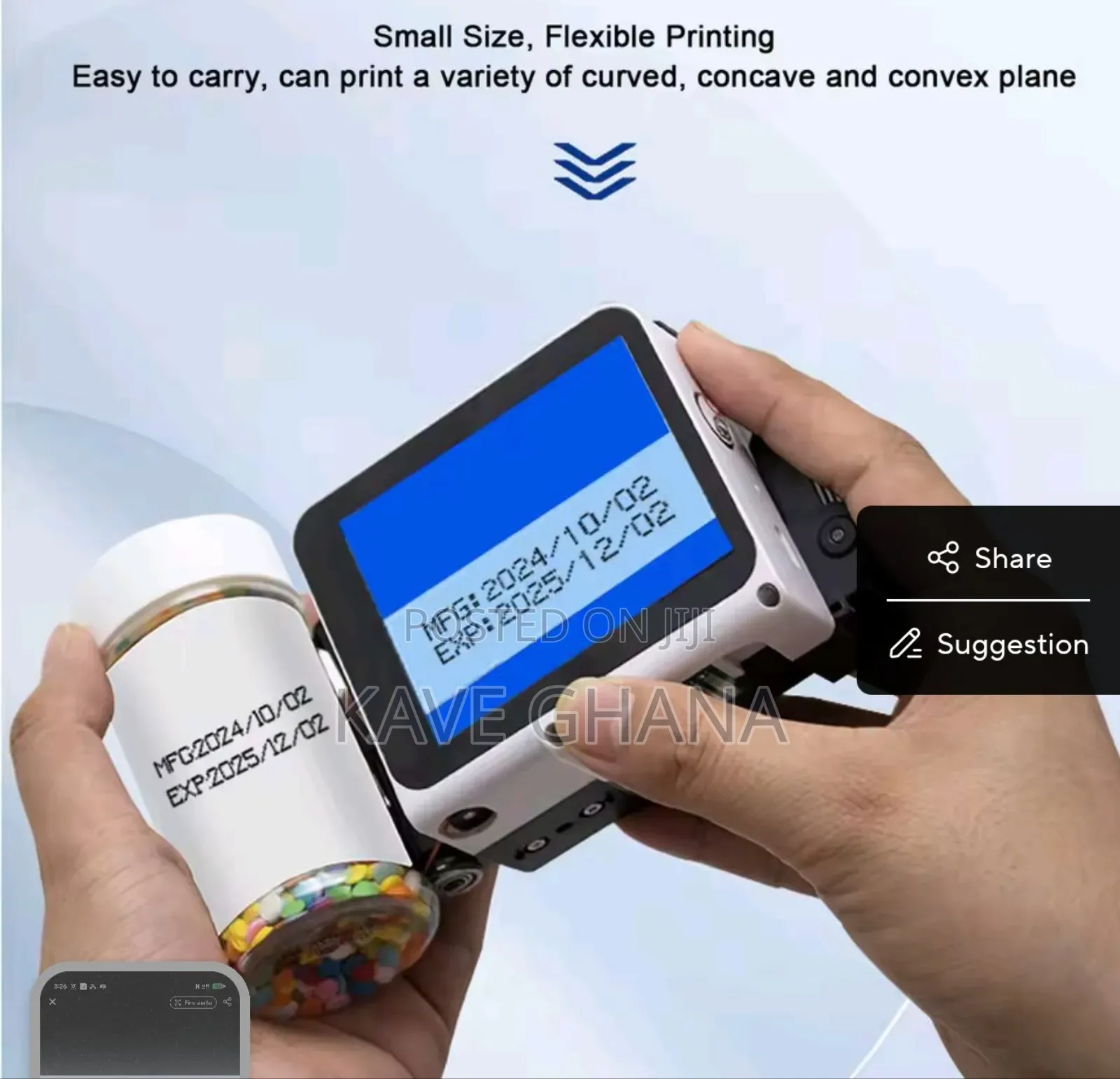 Mini Handheld Date Printer
