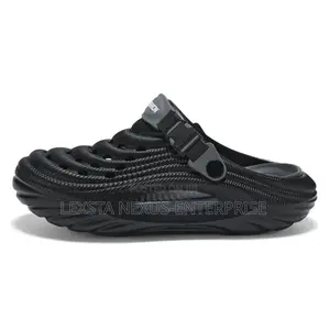 Black & Grey Crocs