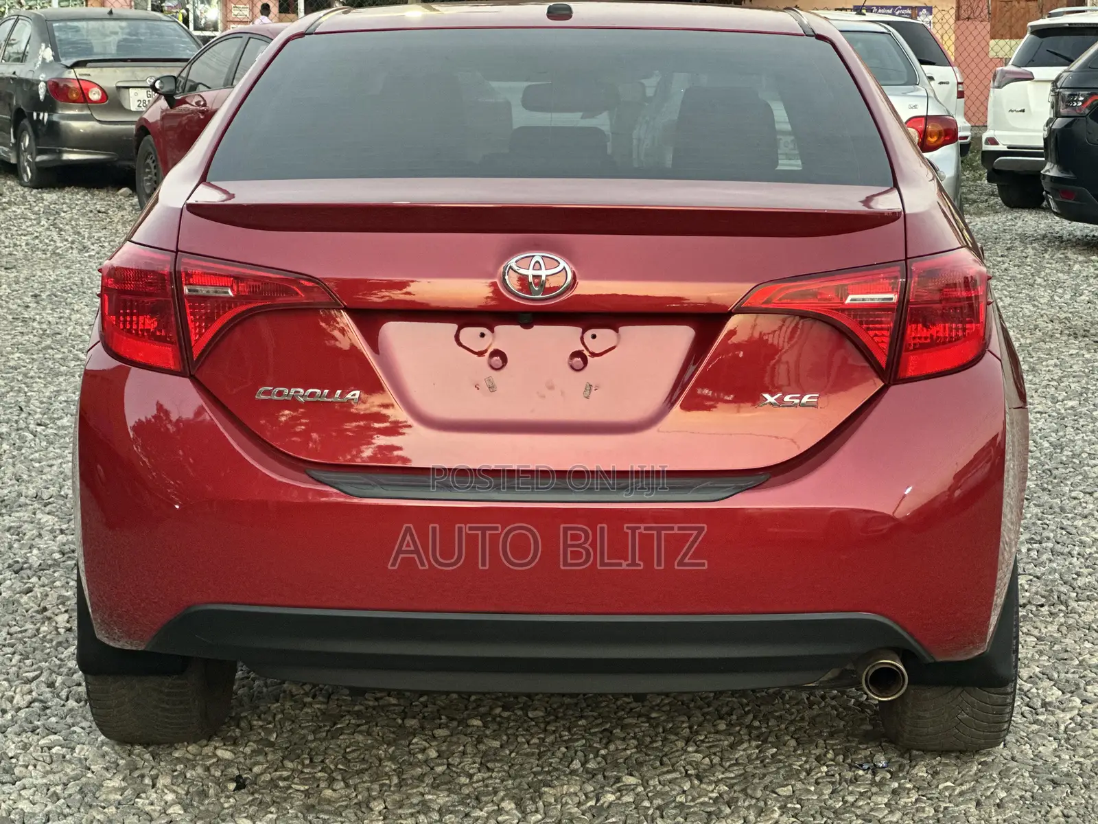 Toyota Corolla 2017 Red