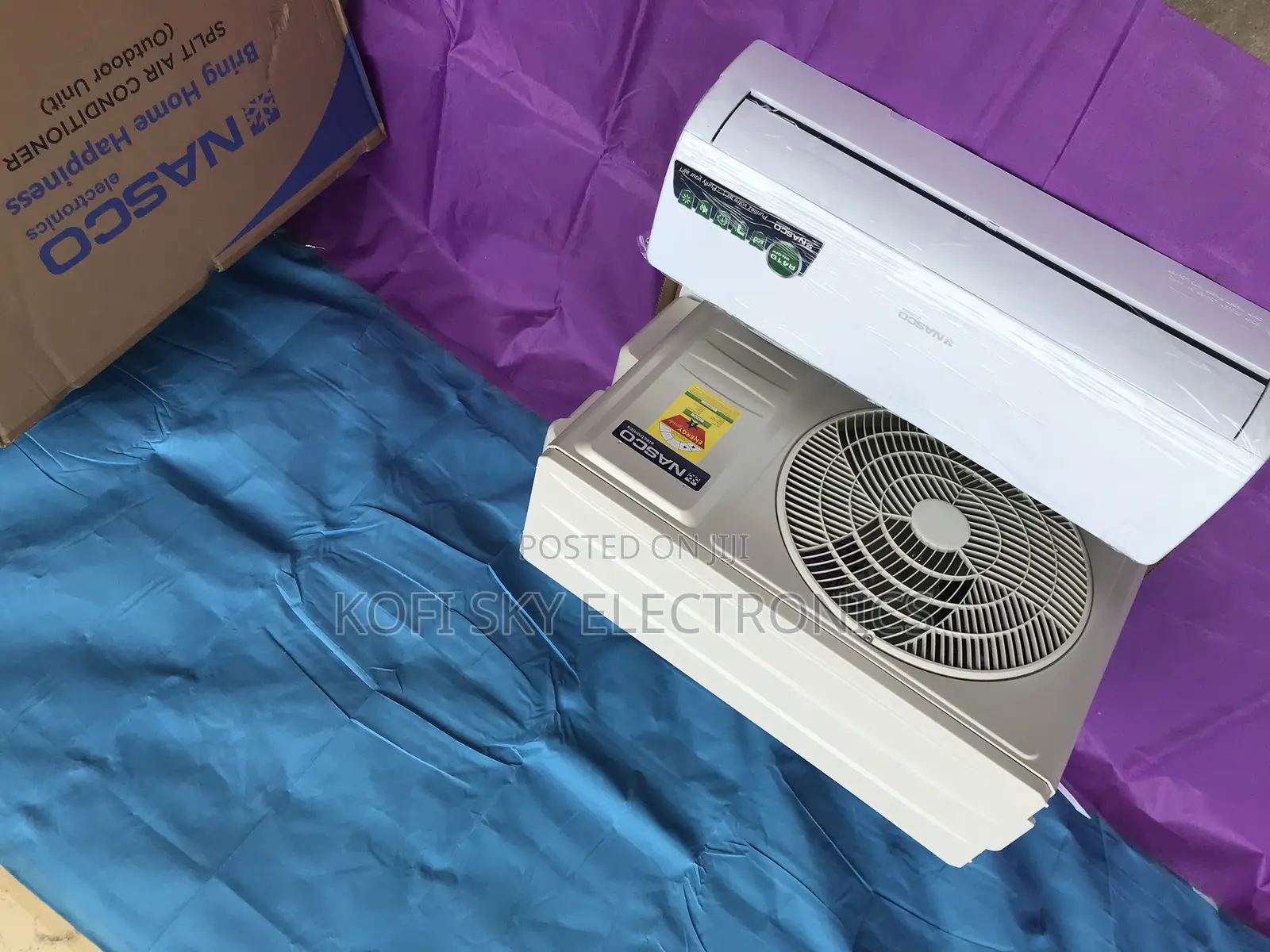 Safest Nasco 1.5hp Split R410 Gas Ac in Adabraka - Home Appliances ...