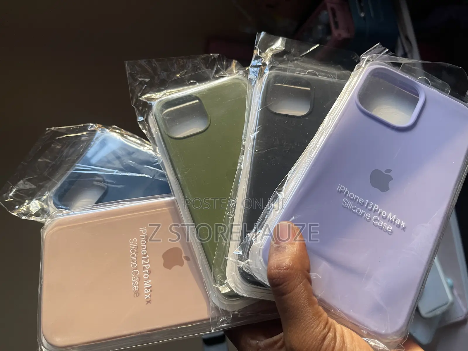 Fibre Lining Silicon iPhone Cases