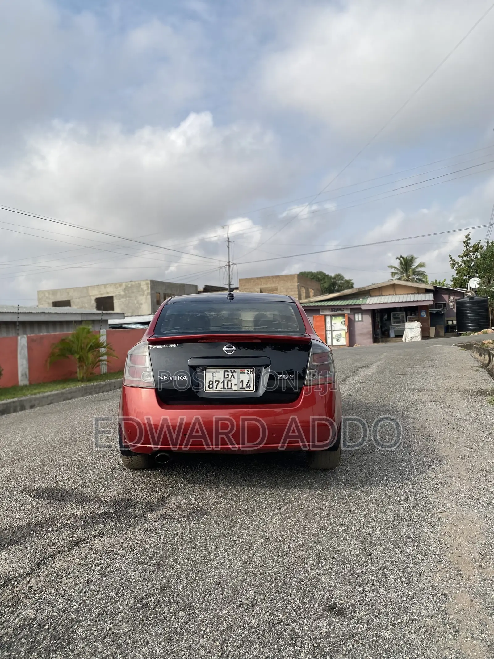 Nissan Sentra 2011 Red