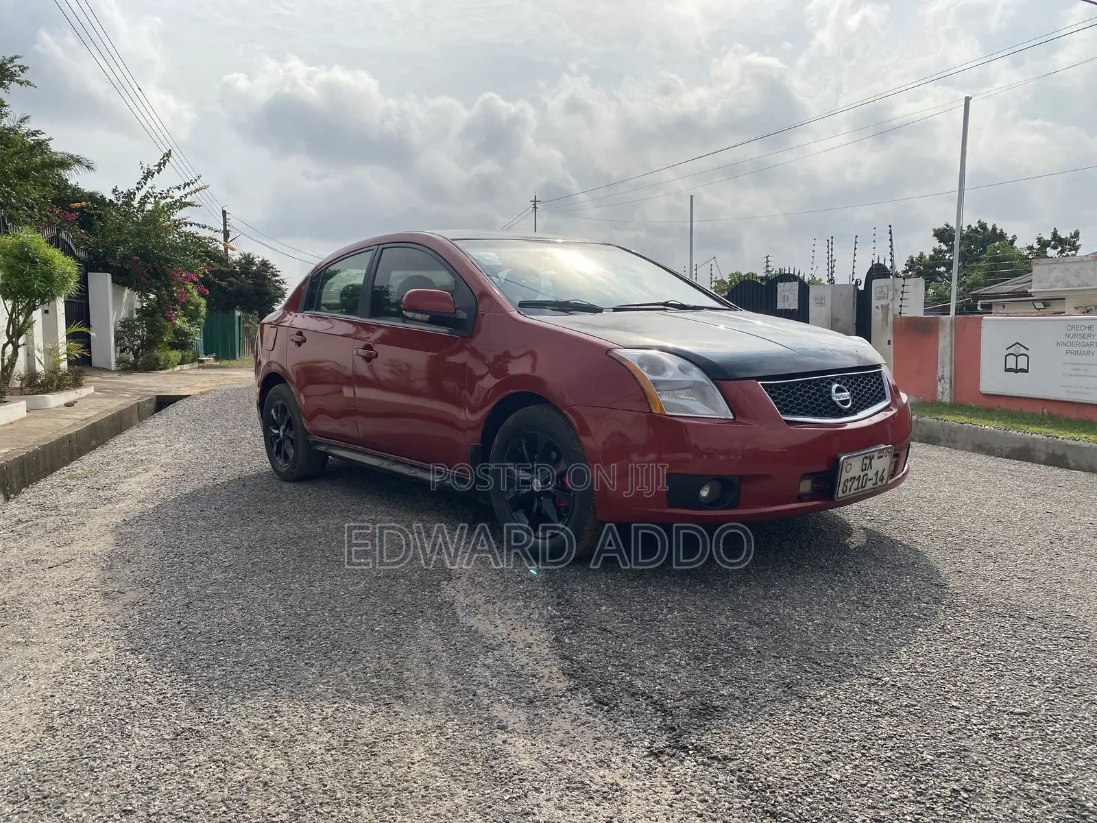 Nissan Sentra 2011 Red