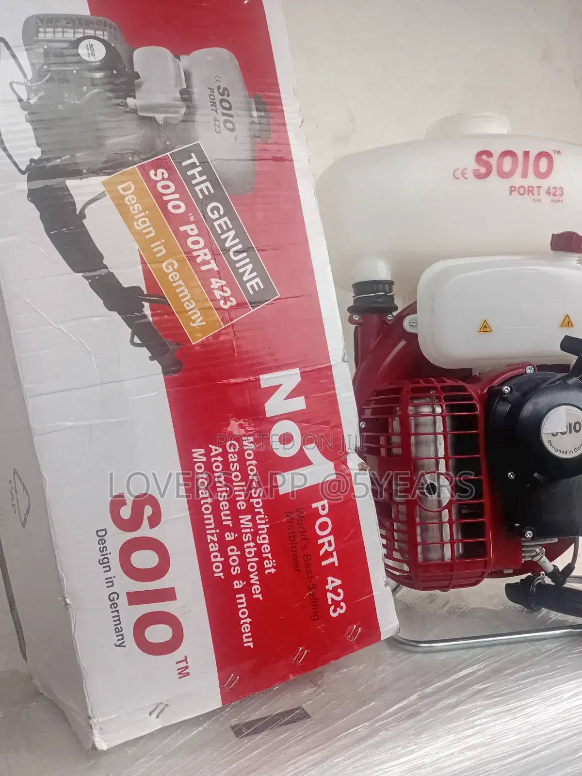Solo Port 423 Mist Blower - Quick Spraying, Professional Results