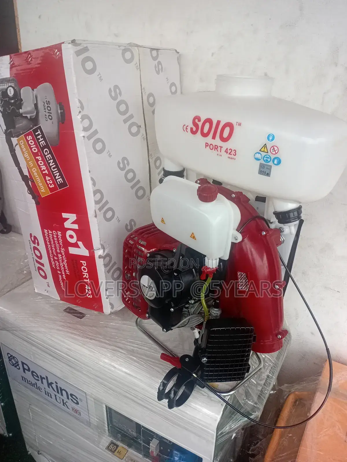 Solo Port 423 Mist Blower - Reliable Choice for Agricultural Work