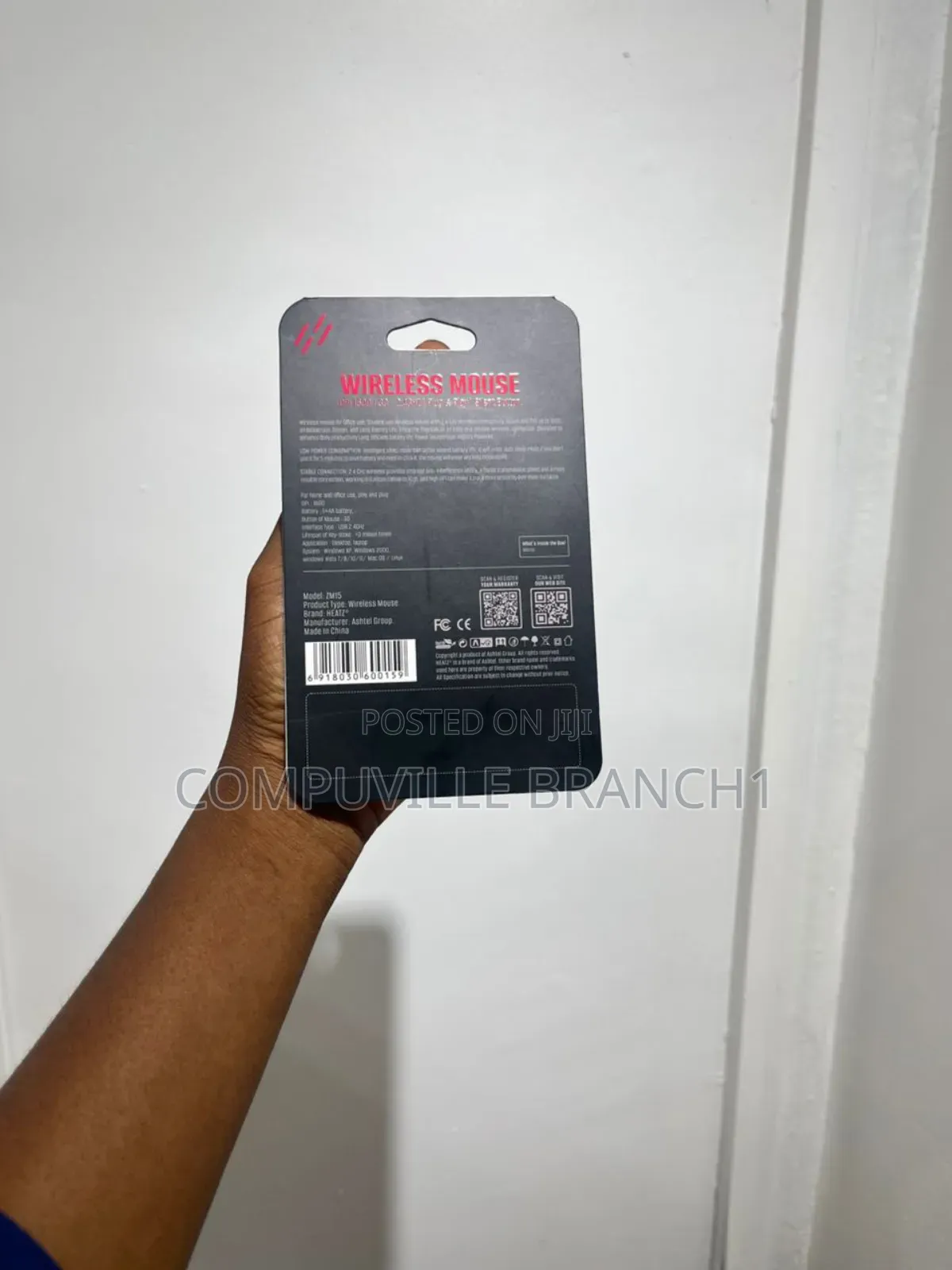 Heatz Zm15 Seamless Cursor Wireless Mouse