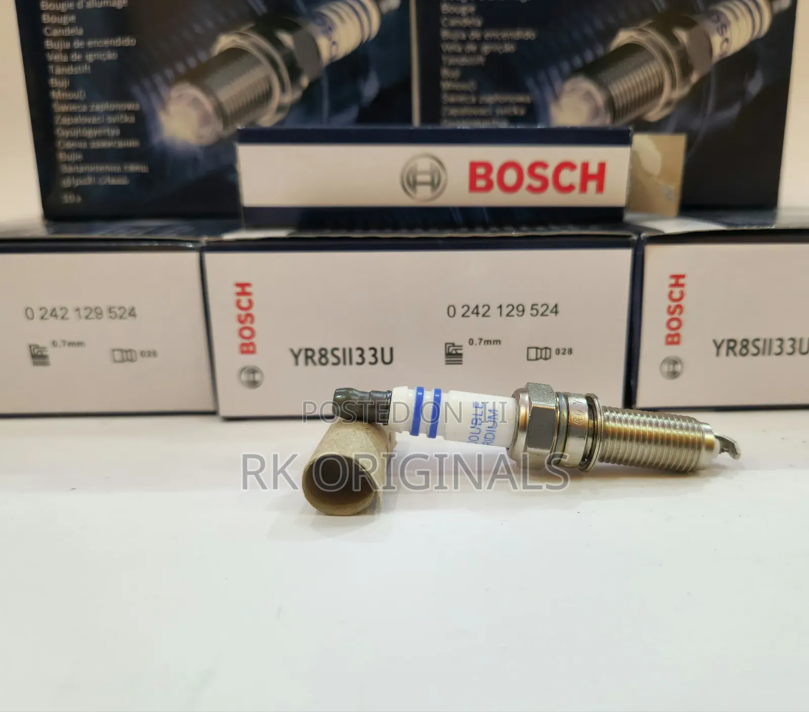Bosch 96337 Spark Plugs Ram/Wrangler/Gladiator/Cherokee/Pilot X4pcs