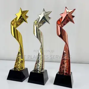 Golden Crystal Award Plaque