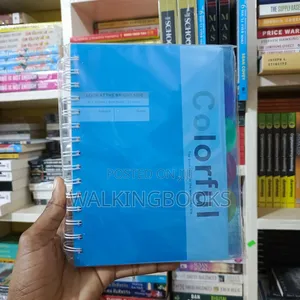 Spiral Notebook Colourful