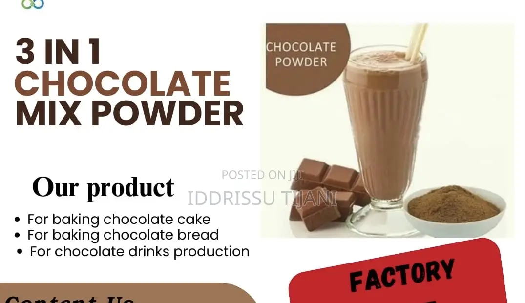 3 In 1 Chocolate Mix Powder
