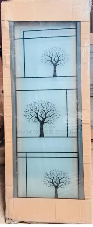 Beautiful Glass Bathroom Door