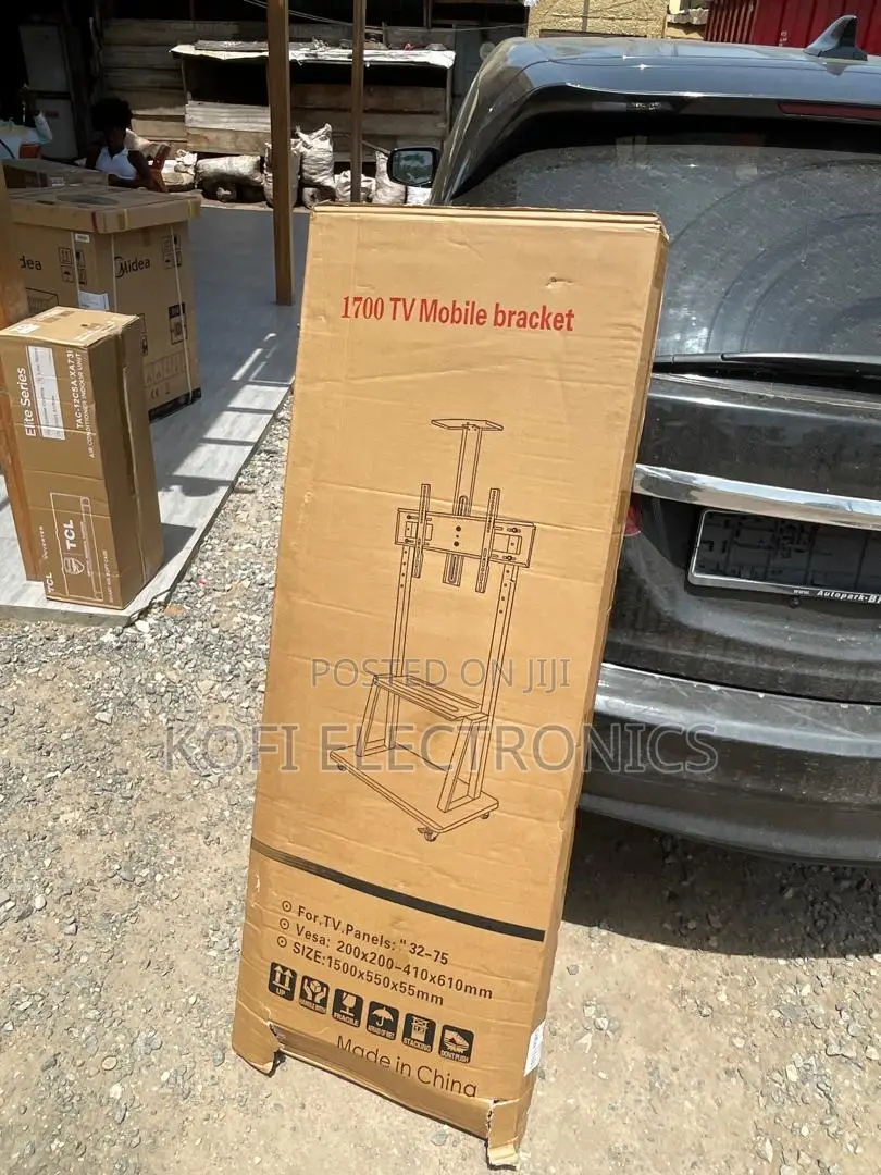 Maxguard 32-75” Universal Floor Stand Strong, Sleek Adjustable